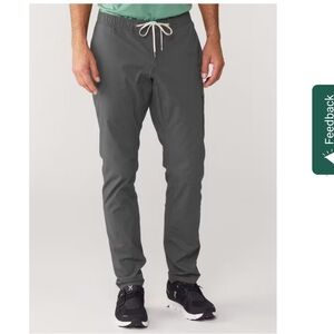 Vuori Men's Charcoal Joggers
